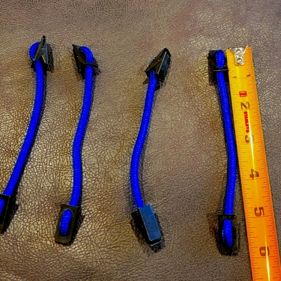 Kids Mitten Glove Clips Navy Blue - Picture 2 of 3